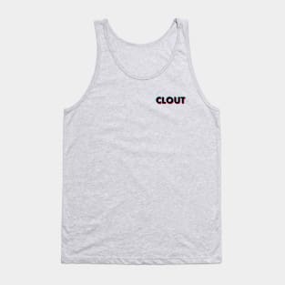 Clout Glitch Black Small Tank Top